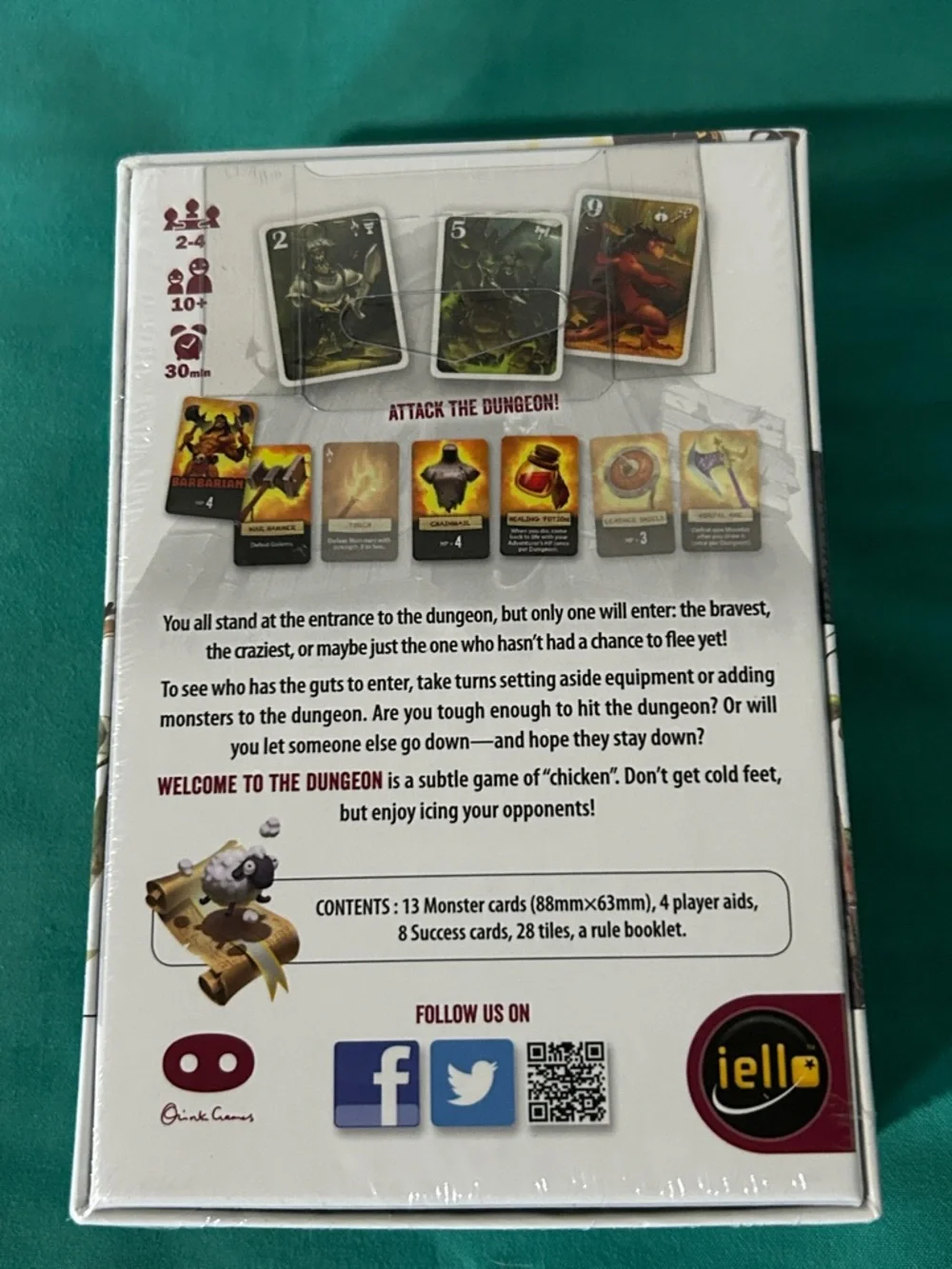 Welcome to the Dungeon Board Game by iello - BNIB - Picture 2 of 4